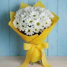 Букет цветов из:  Хризантемы в Монетный