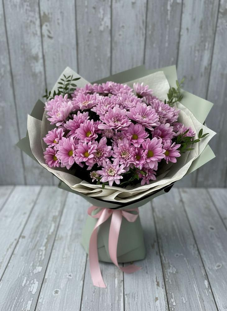 Букет цветов из: Хризантемы в Монетный