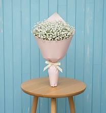 Букет цветов из:  Гипсофила в Монетный