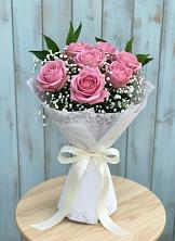 Букет цветов из:  Розы в Монетный