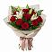 Букет цветов из: Лилии и Розы в Монетный
