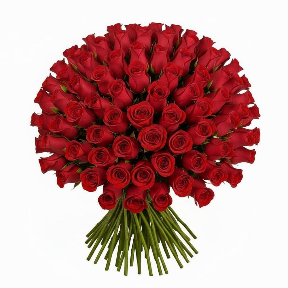Букет Красные розы Чери Лав в Монетный