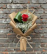 Букет цветов из:  Розы в Монетный