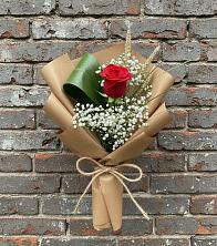 Букет цветов из:  Розы в Монетный