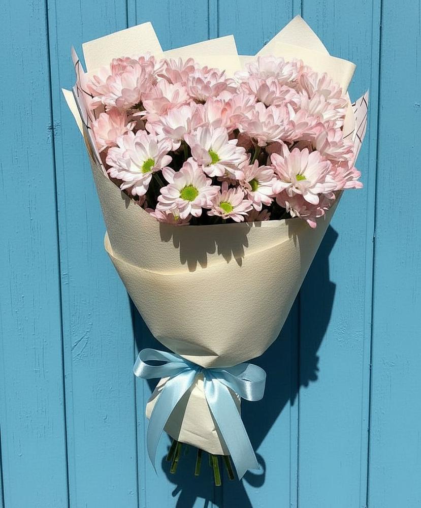 Букет цветов из: Хризантемы в Монетный