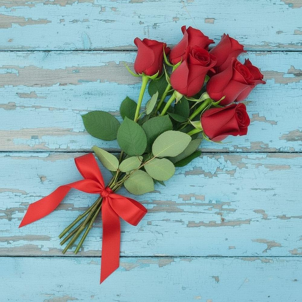 Букет Красные розы в Монетный