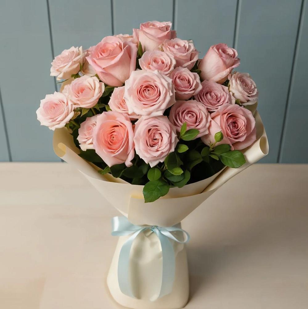 Букет Розовый шарм в Монетный